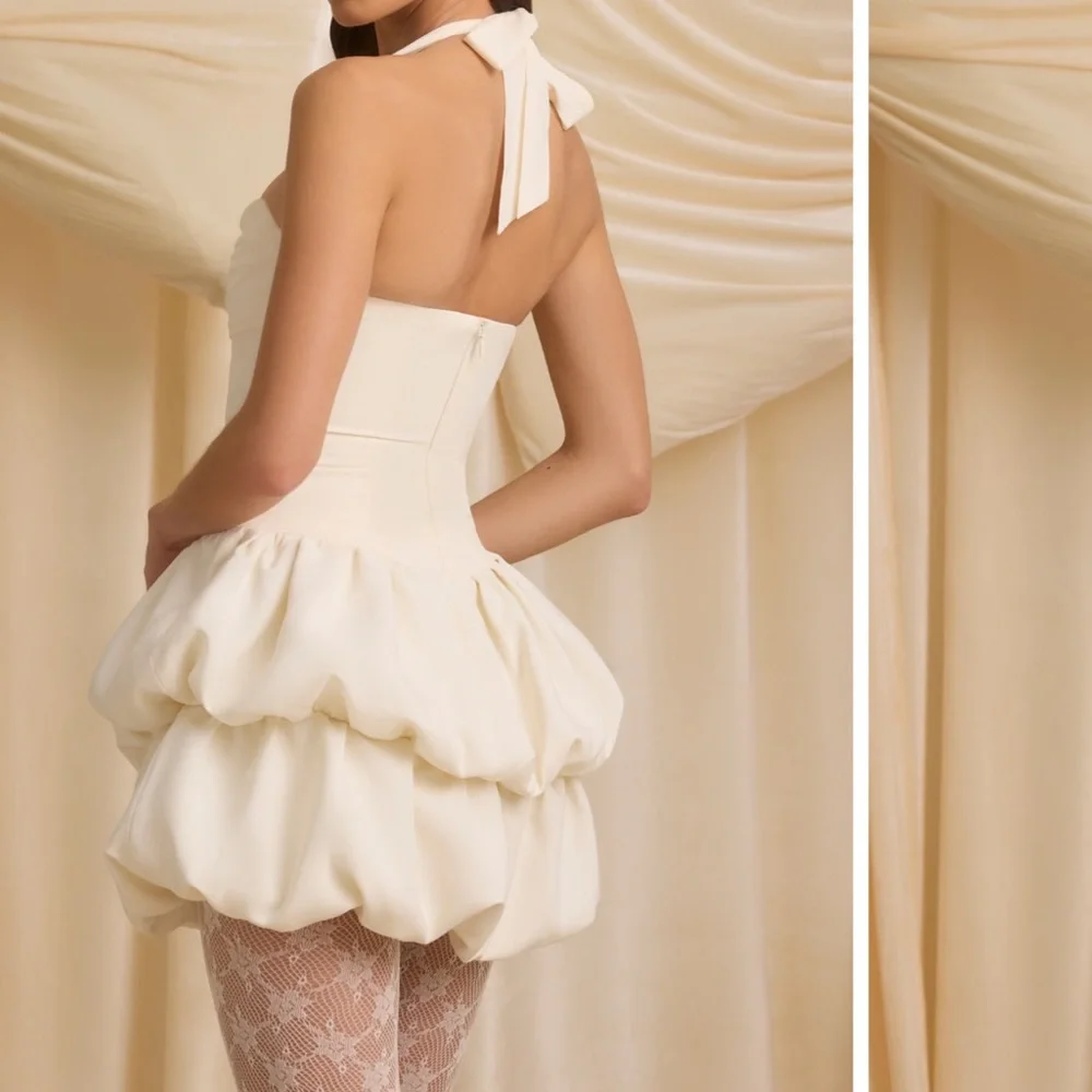 embellished asymmetric corset mini dress in ivory Sakura Ruffled Color:Bordeaux Blooms Fully lined for comfort motifs SHEIN Lady Plus Size